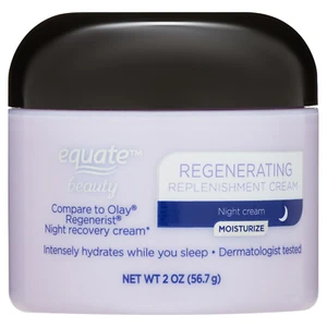 Cream Facial Moisturizing Regenerating Night Replenishment, Dry Skin, Fine Lines - Picture 1 of 11