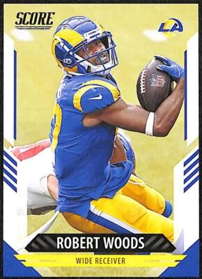 2021Score  Robert Woods #256   Los Angeles Rams Football Card - Image 1 of 2