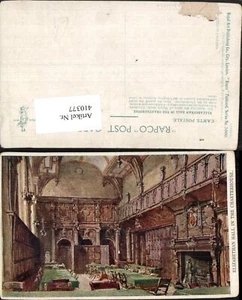 410377,Künstler AK England London Elizabethan Hall in the Charterhouse Innenansi - Bild 1 von 1
