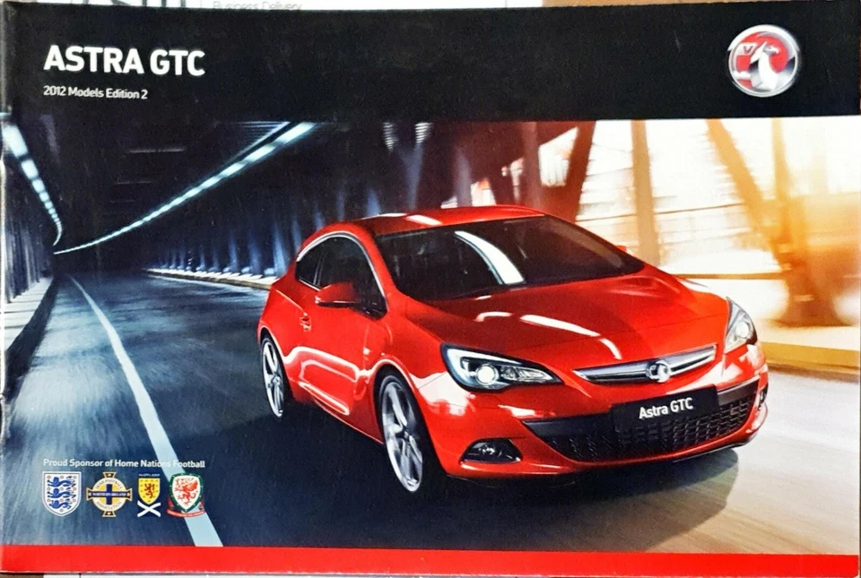 Vauxhall Astra GTC Brochure 2012 - Image 1 of 1