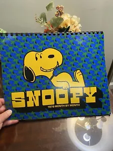 Vintage Snoopy Erdnüsse Datumsbuch 1979 Kalender UNBENUTZT Charles M. Schultz illustriert - Bild 1 von 13