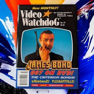 Video Watchdog #57, James Bond Sean Connery Shirley Eaton Goldfinger KOSTENLOSER VERSAND - Bild 1 von 7