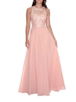  NUEVO Vestido Decode 1.8 Adornado Línea A Gasa Talla 14  Foto 1 de 3