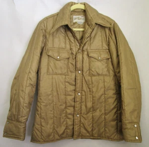 Abrigo acolchado a presión Tregos Westwear vintage raro 42R - Imagen 1 de 10
