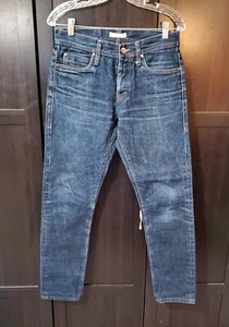 Vaqueros para hombre The Unbranded Brand 31 UB401 ajuste ajustado 14,5 oz ribetes índigo 31x29,5 - Imagen 1 de 18