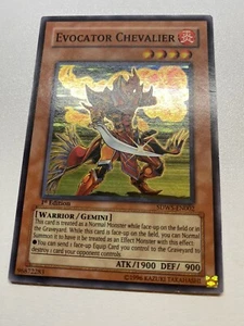 Yugioh Evocator Chevalier 1st Edition Super Rare SDWS-EN002 HP - Picture 1 of 24