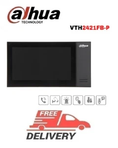 Dahua VTH2421FB-P IP Video Sprechanlage Innen Monitor Netzwerkkabel Anschluss - Picture 1 of 1
