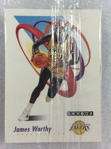 NBA 1991-92 Skybox Original Packaging Mini Card #26-James Worthy, LA Lakers - Picture 1 of 2