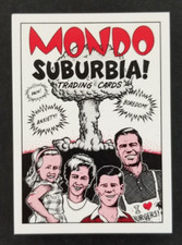 Vintage 1990 Mondo Suburbia Complete Card Set (1-26)