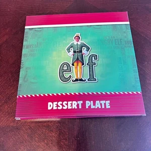 Elf Dessert Plate Featuring Festive holiday design - Picture 1 of 5