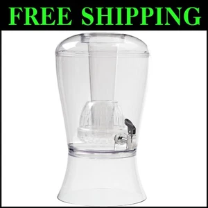 Elegant 3 Gallon Beverage Dispenser with Fruit Infuser & Ice Storage - USA Made - Picture 1 of 10