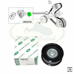 LAND ROVER PRIMARY DRIVE PULLEY IDLER RANGE LR4 RR SPORT 5.0L LR010725 OEM - Picture 1 of 1