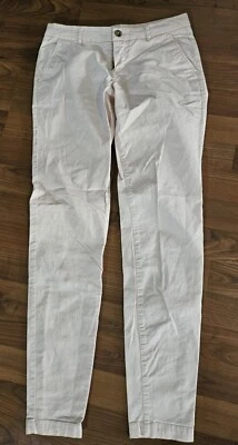 H&M L.O.G.G. Pantalones caquis rosa claro para mujer talla 4 pierna recta mezcla de algodón LOGG Foto 1 de 4