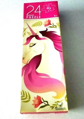 Rompecabezas Cardinal 24 Piezas UNICORNIO REALNESS Por Angelina Bambina 10" x 9" NUEVO Foto 1 de 4