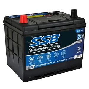 12V 550CCA NS50P CALCIUM BATTERY MAINTENANCE FREE HOLDEN FORD - Picture 1 of 3