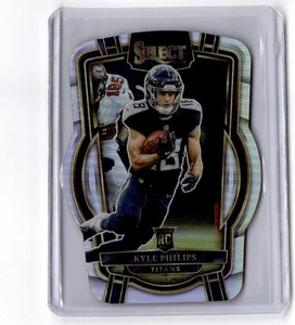 2022 Panini Select Kyle Philips RC #206 Silver Prizm Die Cut Tennessee Titans - Picture 1 of 2