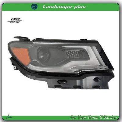 For 2017-2021 Jeep Compass HID/Xenon LED DRL Right Side RH Headlight Headlamp - Image 1 of 4