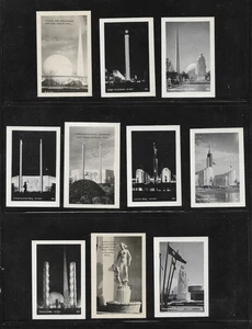 Carta d'epoca: 1939 Esposizione Mondiale di NY; Carte ricordo foto reali; Set di 40 diff. - Foto 1 di 4