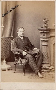 LONDON CDV RICCIOTTI GARIBALDI, SON OF ITALIAN GENERAL GIUSEPPE GARBALDI #D3906 - Picture 1 of 3