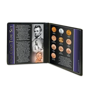 Colección de monedas coleccionables Lincoln de un centavo - Imagen 1 de 3