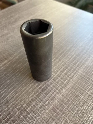 NEW Snap-on Tools 1/2" Drive 21mm Metric DEEP 6 Point Impact Socket SIMM210 - Image 1 of 4