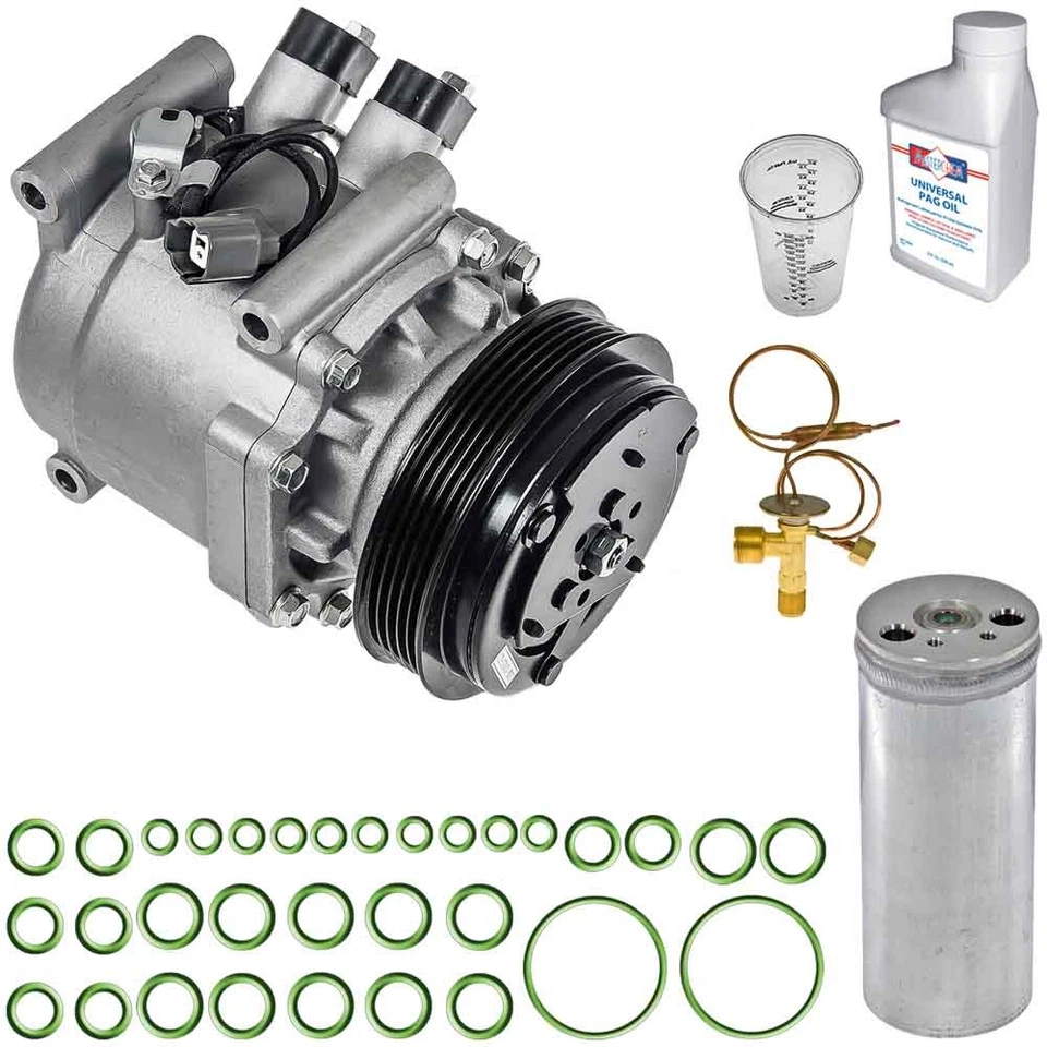 Compresor de aire acondicionado Omega para Dodge Durango 2012 2013 con kit de reparación de aire acondicionado CSW Foto 1 de 1