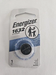 Fast Ship - 1 - PK Energizer Watch Batteries-cr1632- EX- Date-2034- Car Fobs - Picture 1 of 2