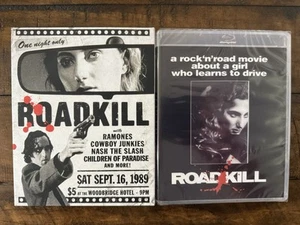 Roadkill (1989) Blu Ray w/OOP Slipcover SEALED Cip/Vinegar Syndrome NEW Ramones - Picture 1 of 3