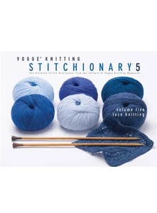 Vogue Knitting Stitchionary Volume 5 Lace Knitting yarn book NEW home hobby how - Foto 1 di 3