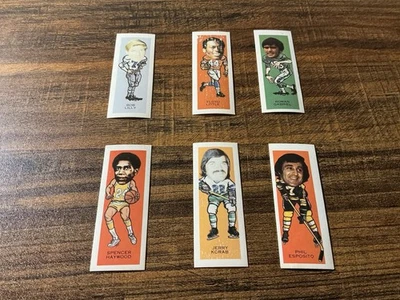 1974 Nabisco Sugar Daddy Series1, #2,4,7,11,16,18: Gabriel, Lilly, Esposito++6ea - Image 1 of 2