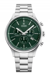 COVER CO220.04 Chapman Chrono 2 Green Herrenuhr mit Edelstahlband Saphirglas 10  - Picture 1 of 1