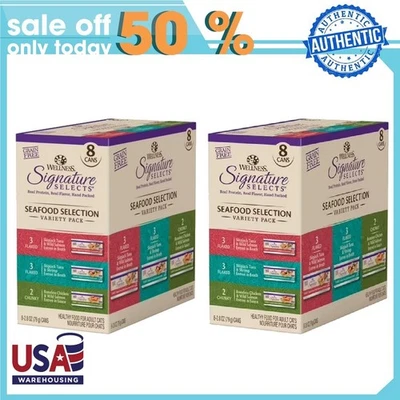 Comida húmeda para gatos adultos Wellness CORE Signature Selects en escamas, natural 2,8 oz 16 paquetes Foto 1 de 4