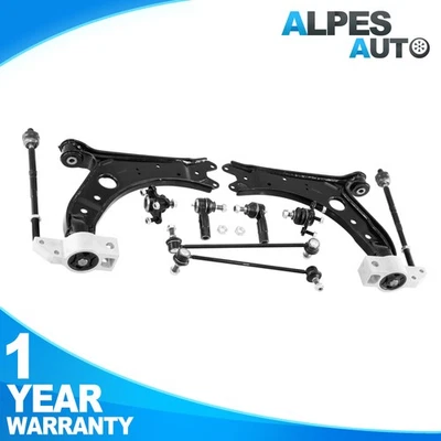 Brazos de control inferiores delanteros rótula para Audi A3 VW Jetta 2006-2013 EOS Foto 1 de 4