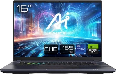 GIGABYTE Gaming-Notebook AORUS G6 MF-H2DE854KH 16Zoll Core i7 RTX4070 1TB B-WARE - Bild 1 von 4
