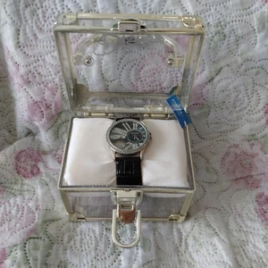 Wristwatch Mickey Mouse Watch Disney Black with Box - Picture 1 of 5