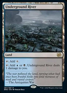 Near Mint x 1 Underground River - Foil The Brothers' War - Picture 1 of 1