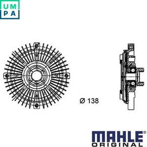 CLUTCH RADIATOR FAN CFC 61 000P FOR AUDI A6C4100C4V8 AAR 2.3L AAS 2.4LAAN 2.2L - Picture 1 of 16