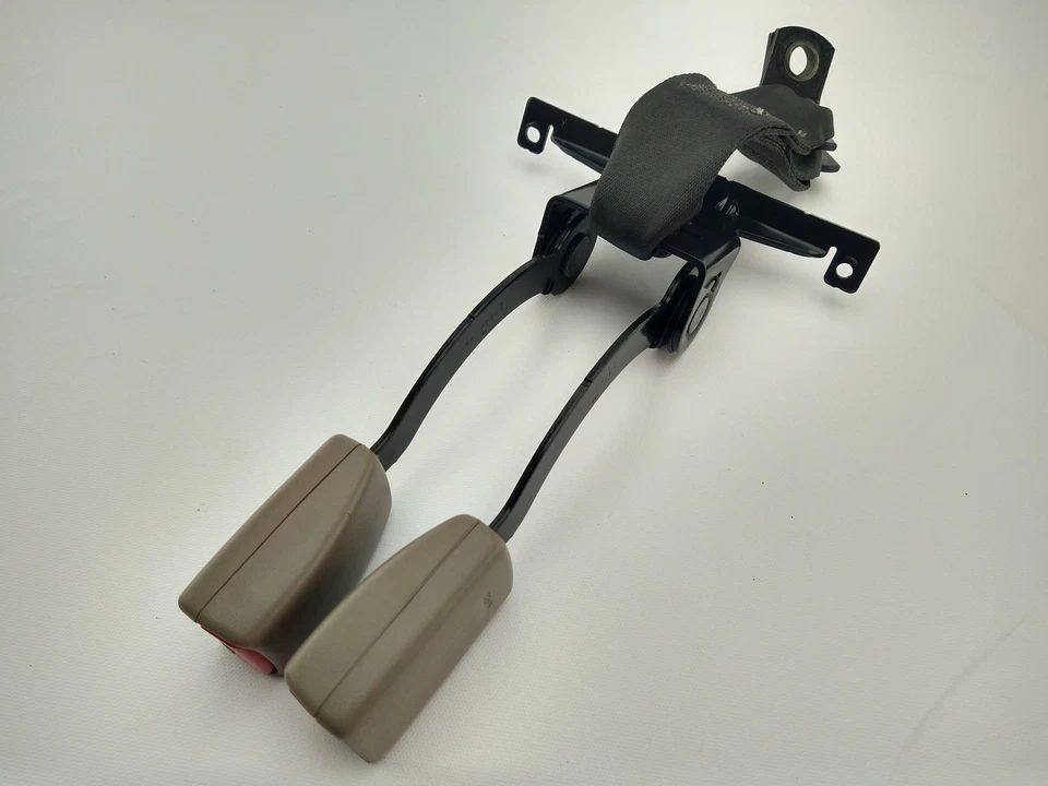 Fivela de cinto de segurança 2ª fileira marrom escuro fabricante de equipamento original Avalanche Escalade EXT 2003 - 2006 ✅ - Imagem 1 de 4