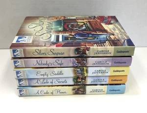 Mysteries of Silver Peak, Carole Jefferson Guideposts HC 5 Book Lot Honor Saddle - Picture 1 of 8