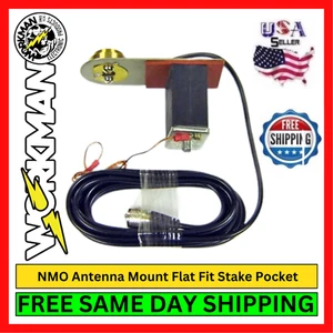 Workman SH4NMO NMO Montaje de antena VHF/UHF Ajuste plano Bolsillo de estaca con kit de cable coaxial - Imagen 1 de 7
