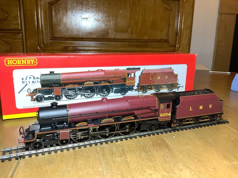 Hornby R2313 LMS 4-6-2 Princess Royal Class Loco 6204 Princess Louise - Image 1 of 4