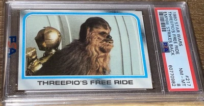 1980 Star Wars Empire Strikes Back ESB SEE-THREEPIO C-3PO PSA 8 NM-MINT!!! - Image 1 of 2