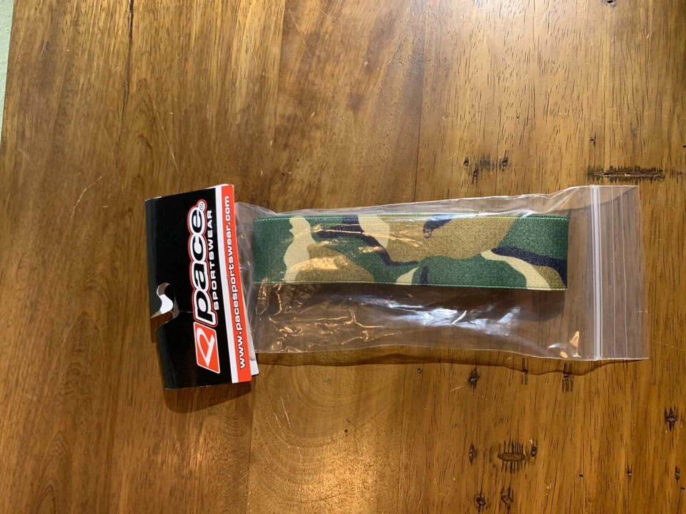 Vintage Pace Headband Bike Cycling Headband Khaki Camo - Imagem 1 de 2