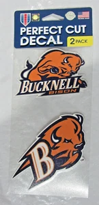 Calcomanías de doble corte perfecto bisonte de la NCAA logotipo en cada una es 4""x4"" de WinCraft - Imagen 1 de 1