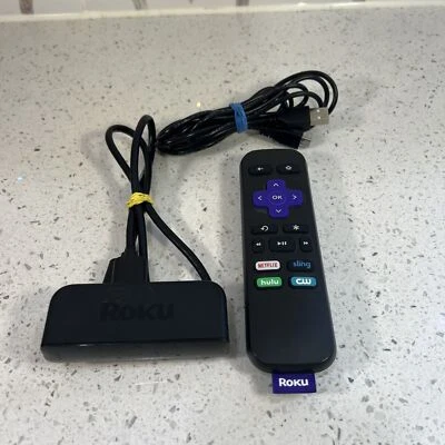 Transmisor multimedia digital HD Roku Express 3900X con control remoto y alimentación Foto 1 de 4