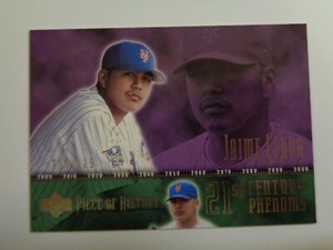 2002 Upper Deck Piece of History Jaime Cerda Card #115 Serial #298/625