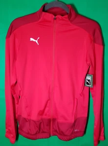 Puma DryCell FullZip Track Jacket Women's Red Casual Athletic Outerwear 2019 NWT - Picture 1 of 9