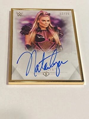 Natalya 2019 Topps Transcendent WWE Framed Autograph Card Auto /25 - Image 1 of 2