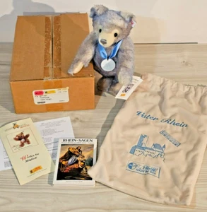 Steiff Club NEW Original Packaging 671197 Teddy Bear Father Rhine with Music Box NEW Limited 2002 - Picture 1 of 12