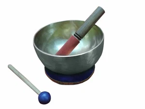2008 gm 10.5"dia TONE A THIRD EYE CHAKRA 116 hz TIBETAN SINGING BOWL HAND MADE - Picture 1 of 1